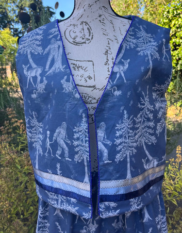 Unali Beaded Ribbon Vest