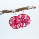 Earrings - Basket Reed