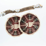 Earrings - Basket Reed