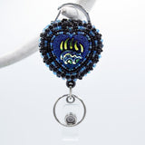 Beaded I.D. Badge Holder