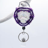 Beaded I.D. Badge Holder