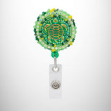 Beaded I.D. Badge Holder