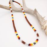 Beaded Necklace - Wrap Stitch