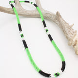 Beaded Necklace - Wrap Stitch