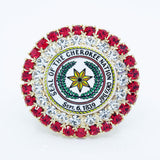 CN Seal Jeweled Pin - Gold