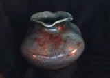 Raku Squash Pot