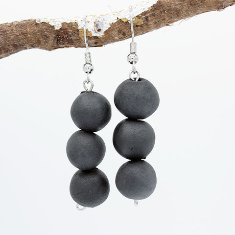 Earrings - Clay Bead