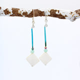 Earrings - Shell & Quill