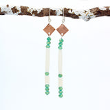 Earrings - Copper & Shell