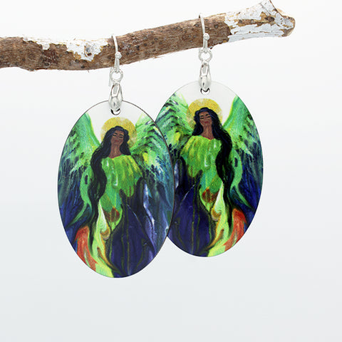 Earrings - Traci Rabbit Art