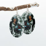 Earrings - Traci Rabbit Art