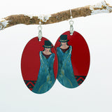 Earrings - Traci Rabbit Art