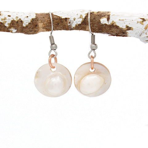 Earrings - Tellico Blister Pearl