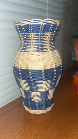 Reed Woven Vase