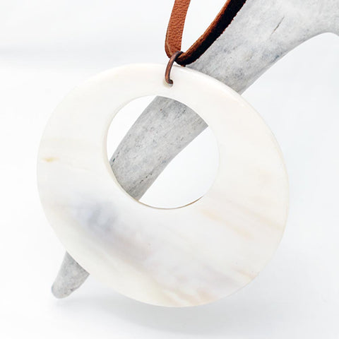 Necklace - Ancient Water Mother of Pearl