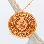 Necklace - Cherokee Nation Seal Medallion