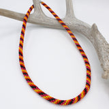 Beaded Necklace - Wrap Stitch