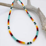 Beaded Necklace - Wrap Stitch