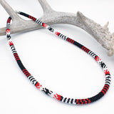 Beaded Necklace - Wrap Stitch
