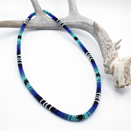 Beaded Necklace - Wrap Stitch