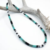 Beaded Necklace - Wrap Stitch