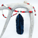 Necklace - Carved Feather