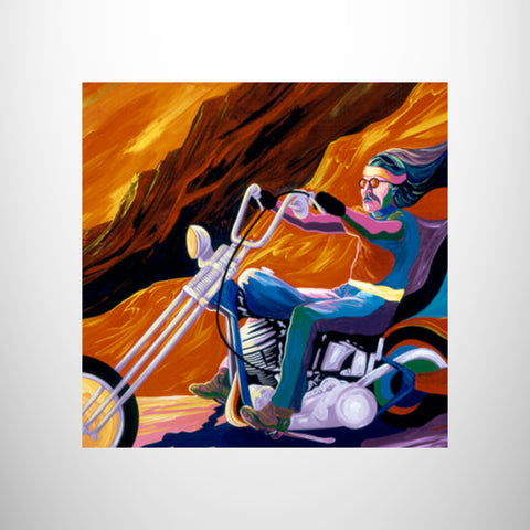 Tile Art - "Ridin the Rez"