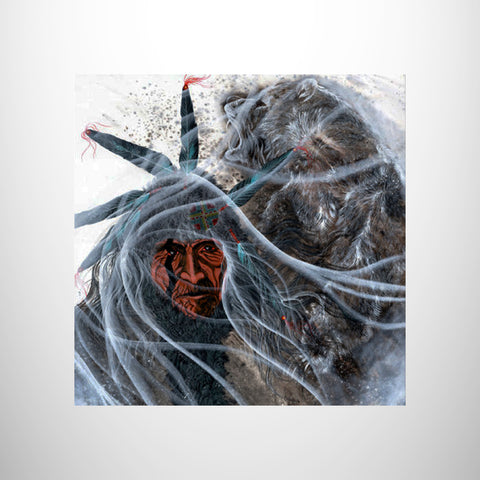 Tile Art - "Spirit Walker"