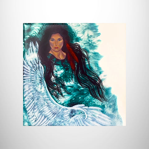 Tile Art - "Free as the Wind"