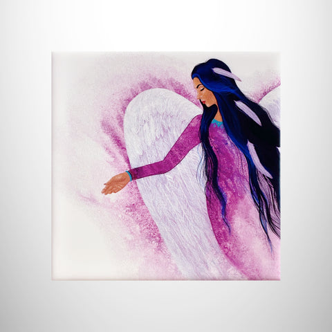 Tile Art - "Never Alone"