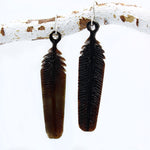 Earrings - Carved