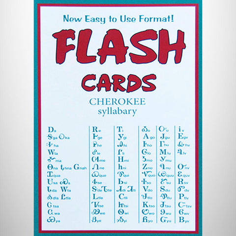Flash Cards - Cherokee Syllabary