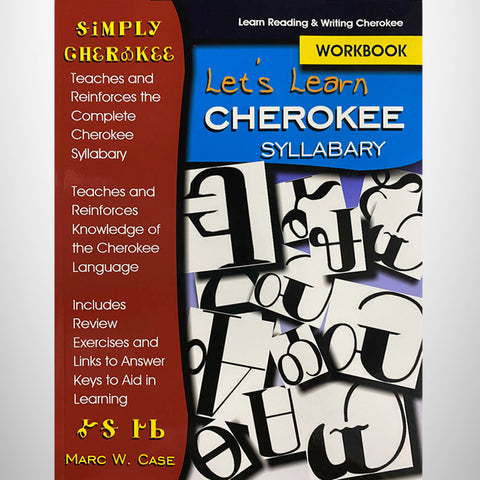 Let's Learn Cherokee - Syllabary Workbook