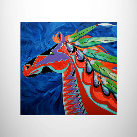 Tile Art - "Wind Dancer"