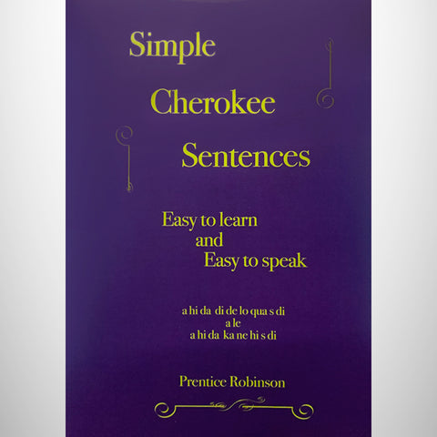 Simple Cherokee Sentences